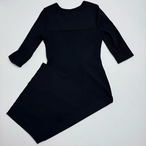 LULULEMON Out of This World Four Way Stretch Midi Half Sleeve Bodycon Dress - Picture 7 of 7